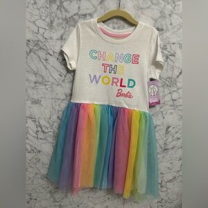 Barbie dress for girls. Size 6X. NWT